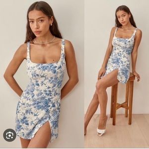 Reformation Noah Dress in Pompadour